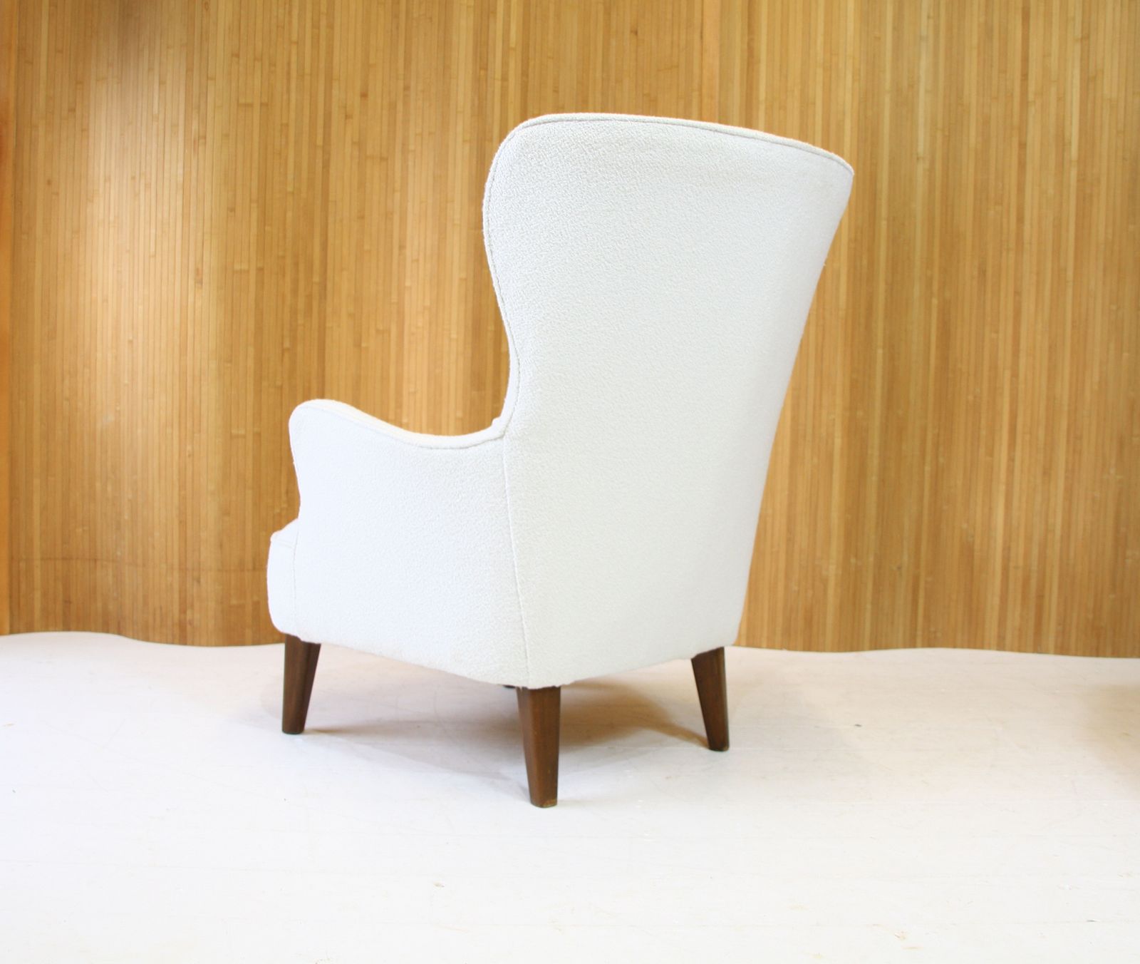 1950s Armchair In Bouclè By Theo Ruth For Artifort photo vintage