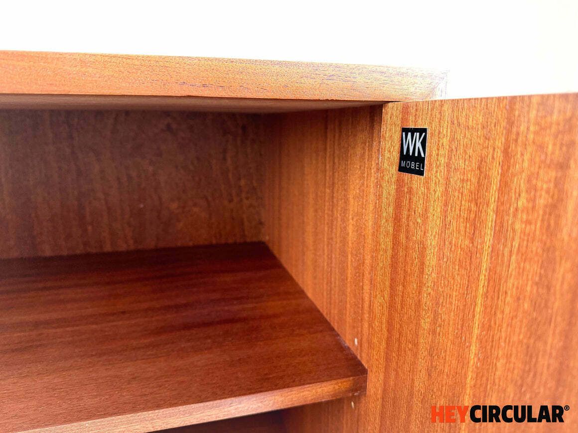 Mid Century Wk Furniture Teak Chest Of Drawers Sideboard Cabinet Vintage photo 990.0