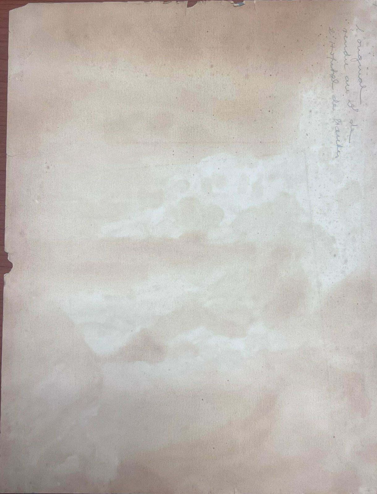 Louise Alix1930's French Oil Painting Clear Sea Rocky Beach Bay Landscape1930's photo 3026.0