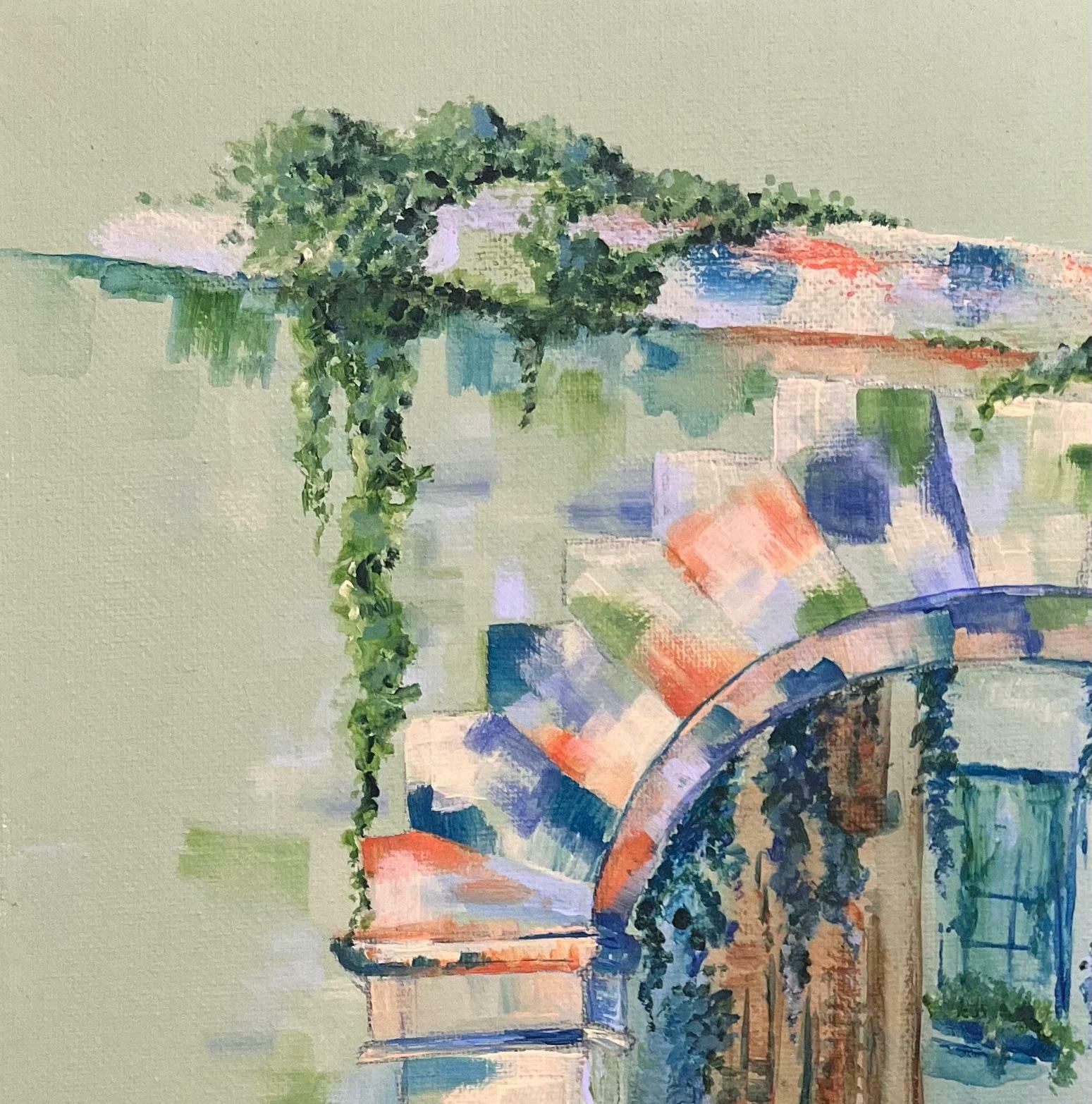 Minty Ramseyarchway In South Kensington London Acrylic Contemporary British Painting2024 photo 667.0
