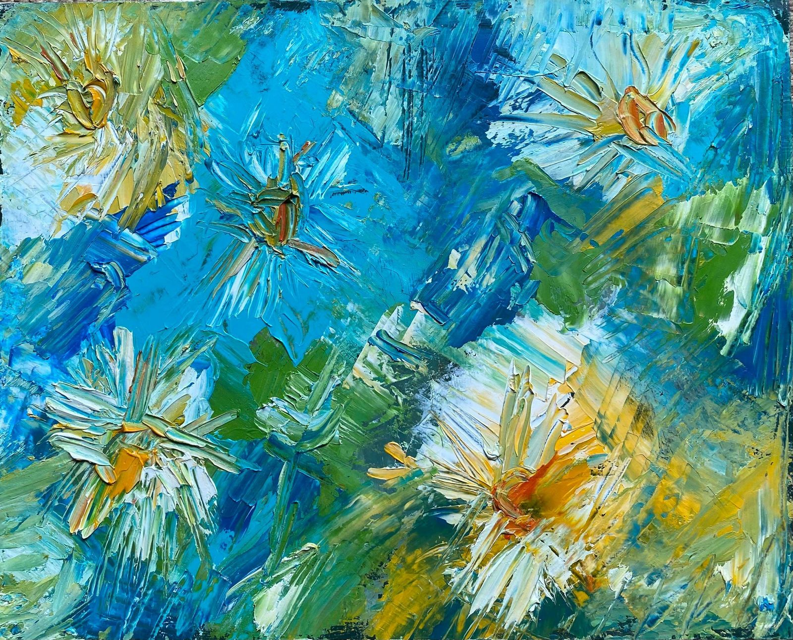 Sally Bradshawsally Bradshaw (B.1962) Contemporary Abstract British Painting   Vibrant Colorsc.2019