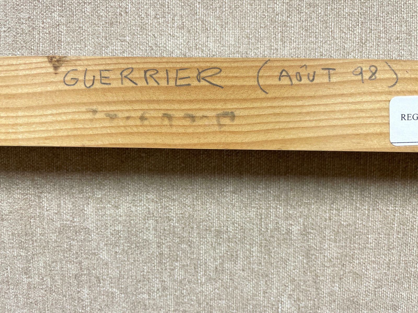 photo buy Guerrierepair French Surrealist Nude Man & Woman Portraits Archery Bow & Arrow Signed1998