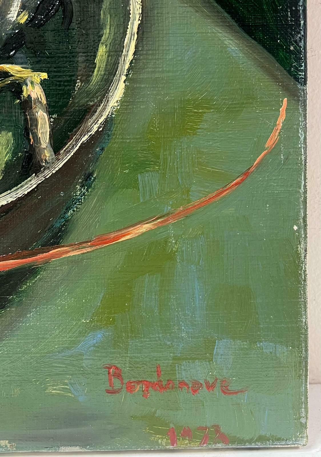 Georges Bordonovecontemporary French Impressionist Oil Lobster On The Kitchen Table photo 749.0