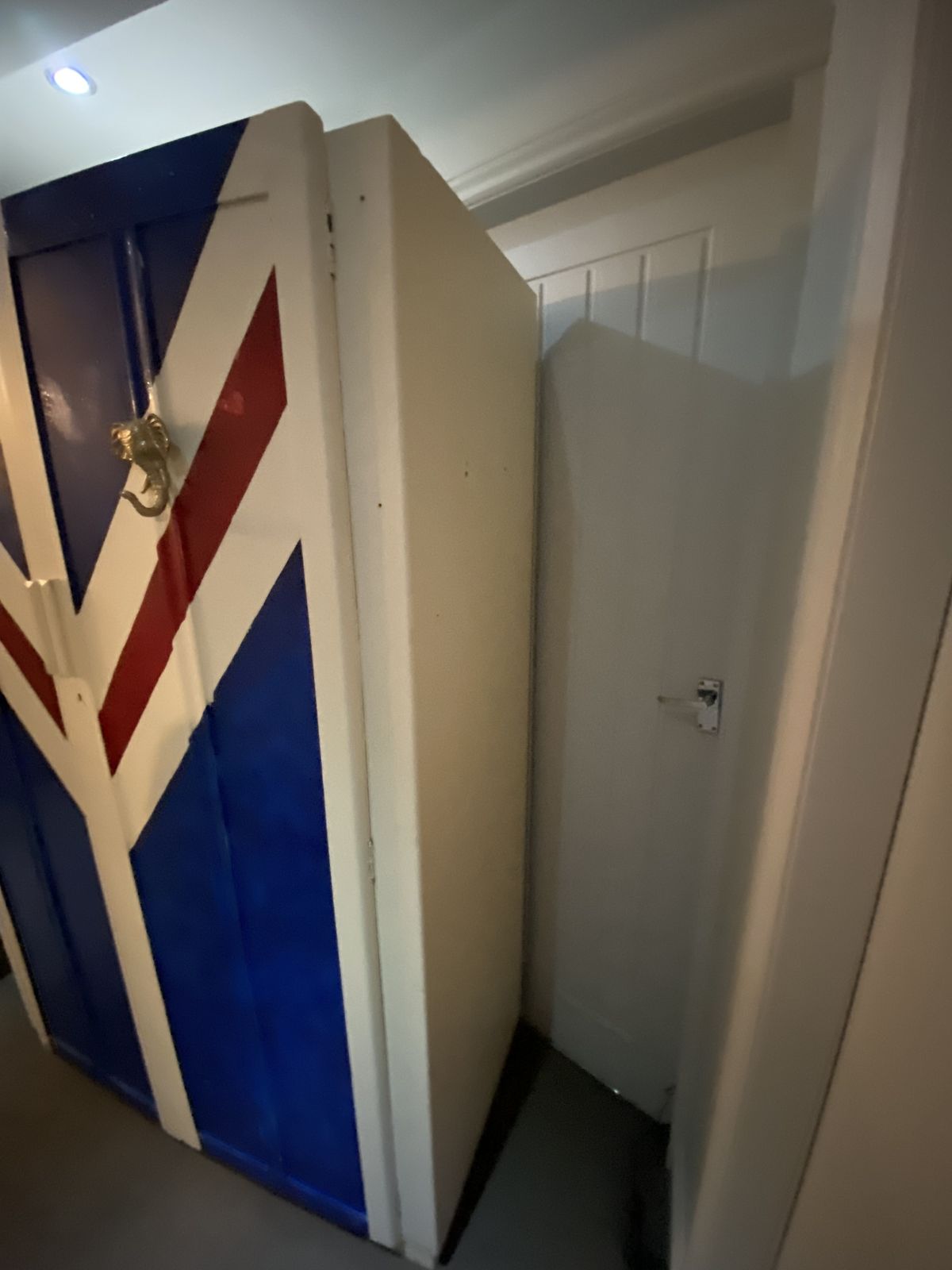 Wardrobe   Hand Painted By Local Artist With Union Jack Design photo furniture