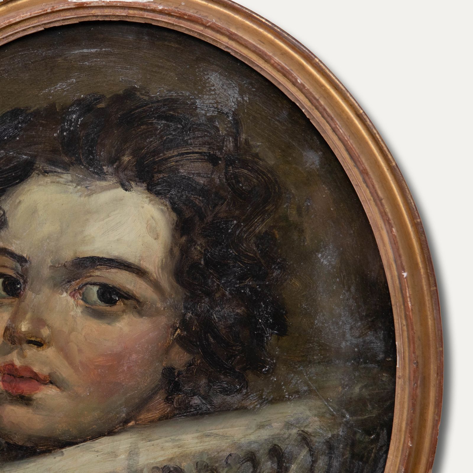19th Century Oil Portrait Of A Prince photo Art