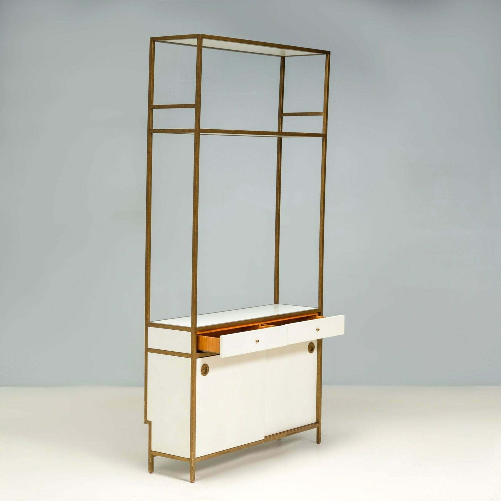 Julian Chichester Natural Vellum University Bookshelf photo furniture