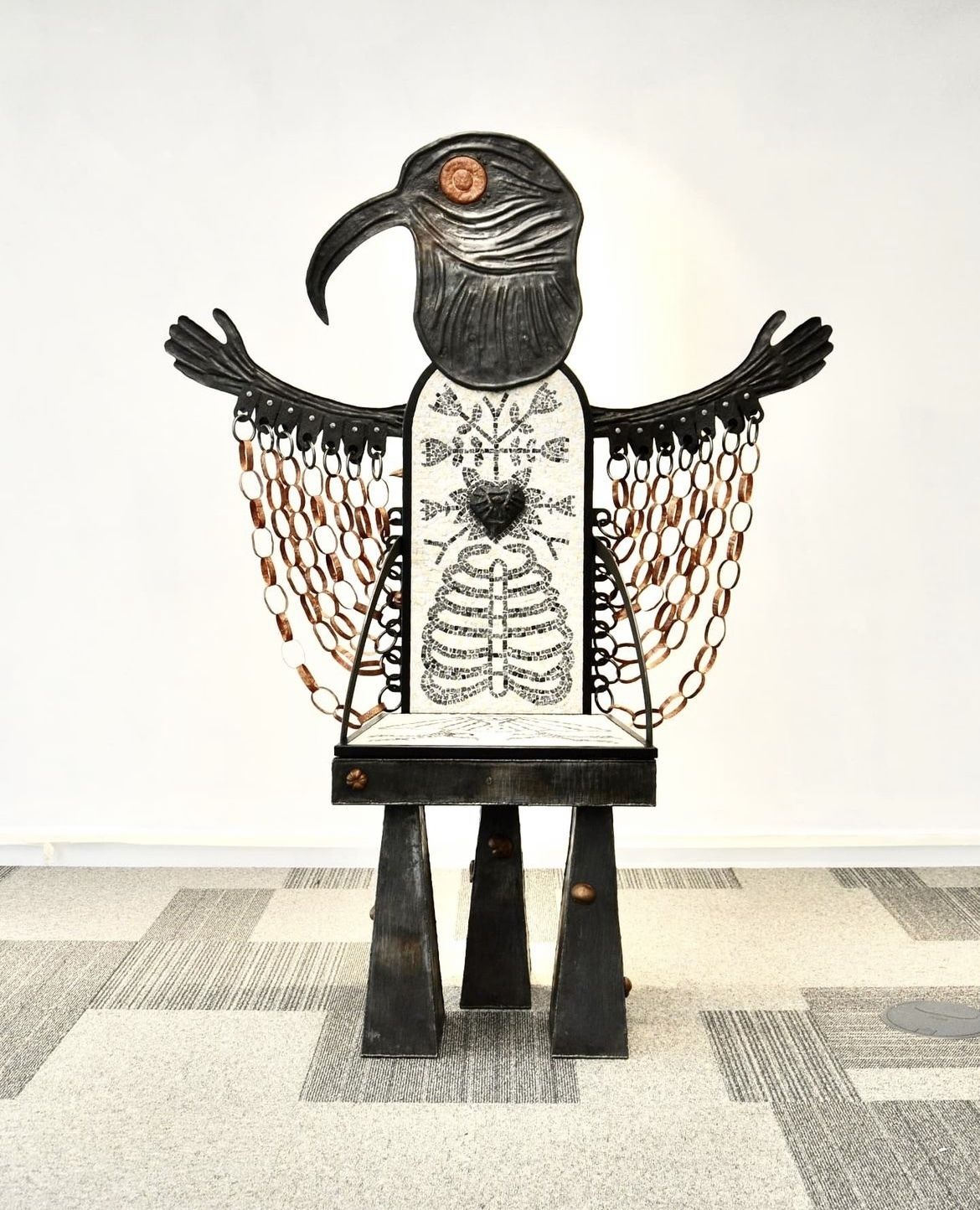 One Of A Kind Hand Made Bird Throne / Chair photo 3470.0