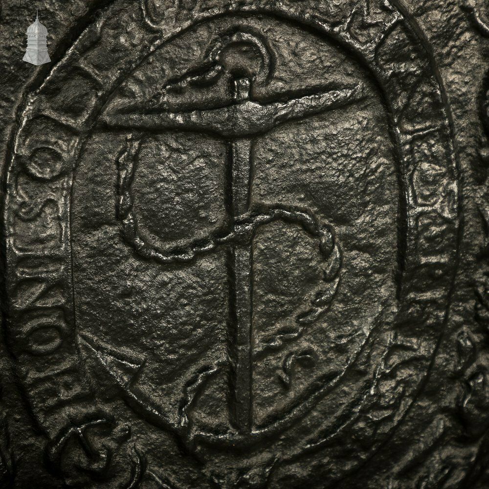 Maritime Fire Back, Cast Iron Backplate photo vinterior