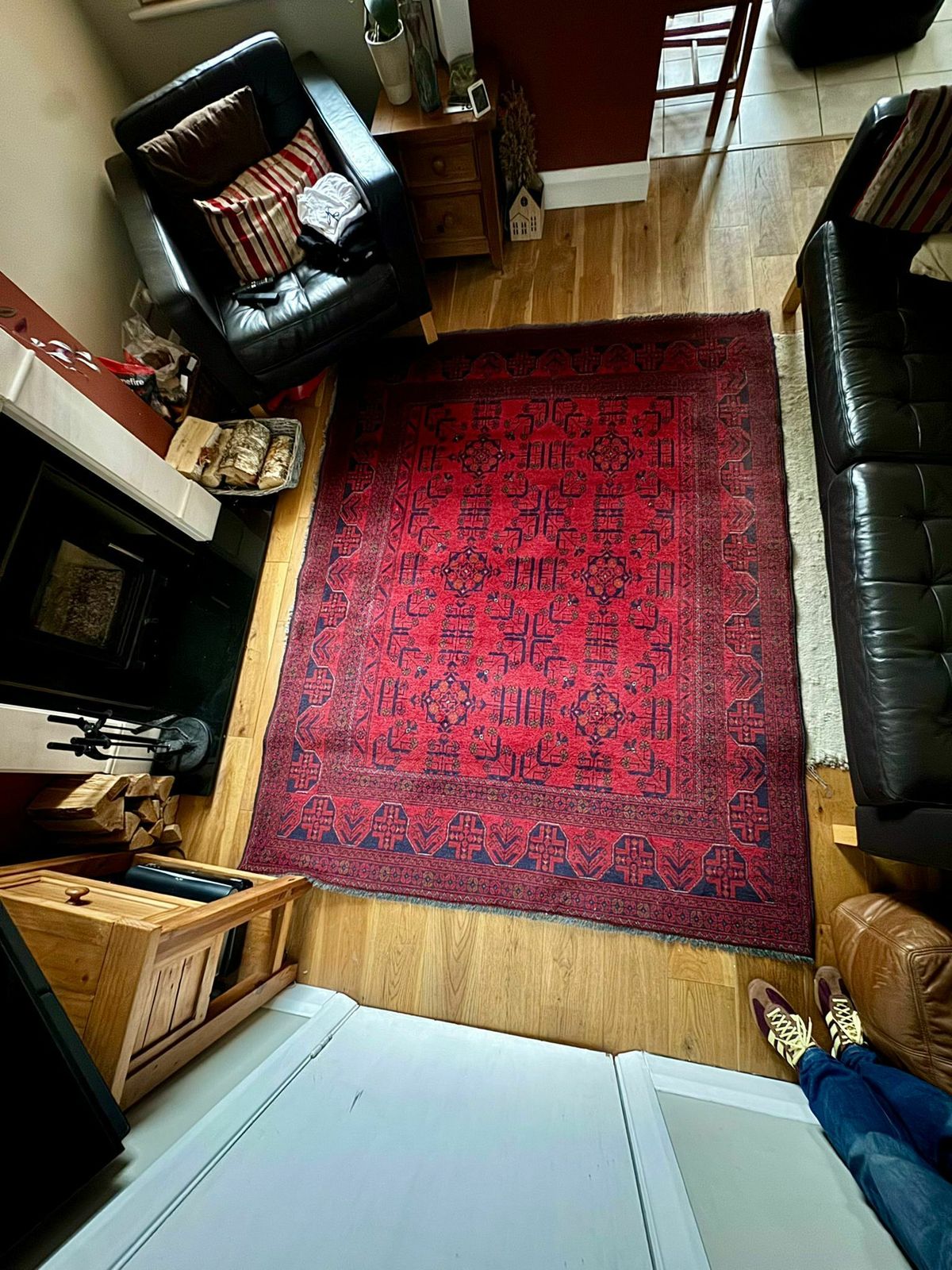 Gooch Oriental Khal Mohamadi Rug, Red 225cmx176vm photo 400.0