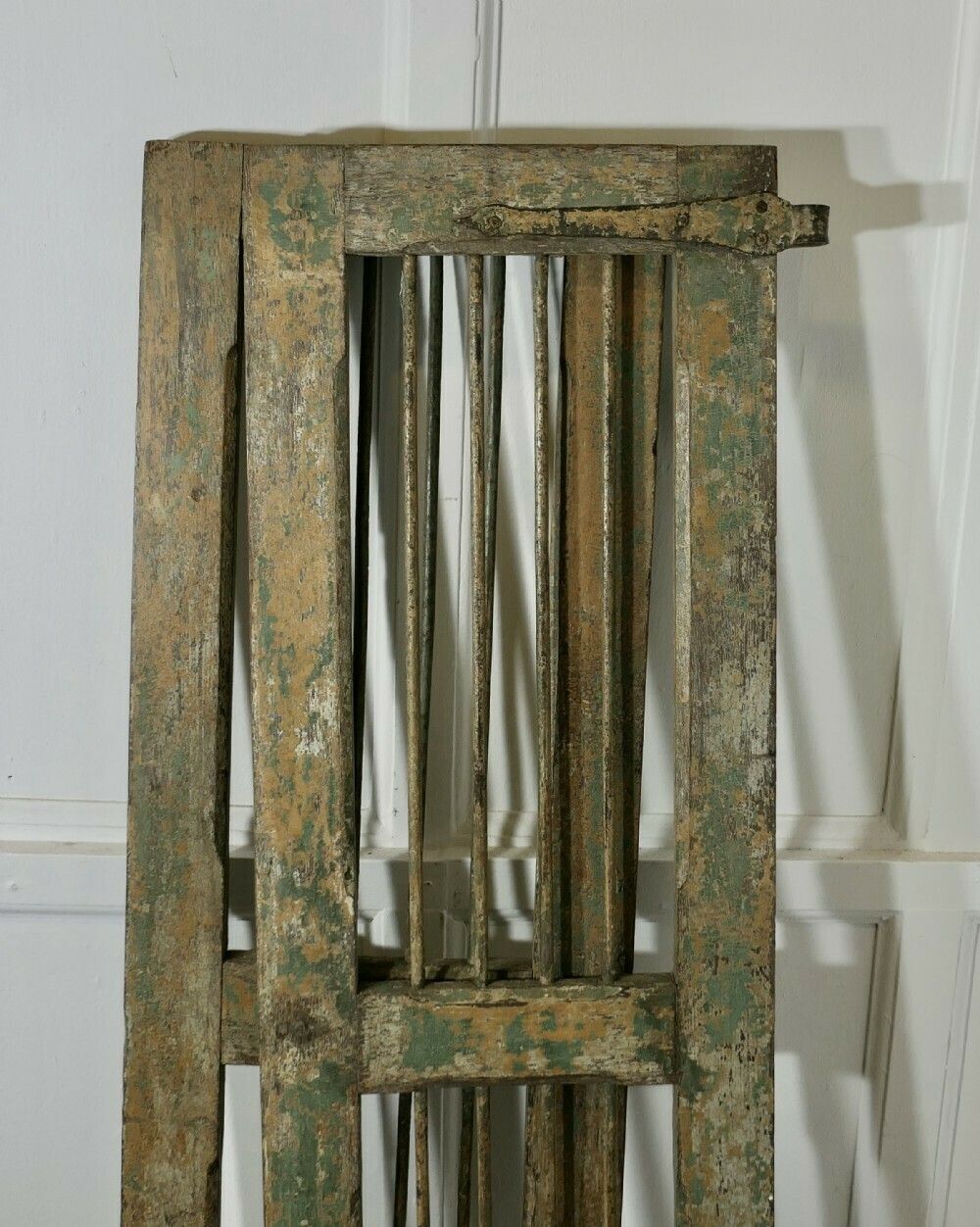 A Pair Of Antique Wood And Iron Window Shutters photo 540.0