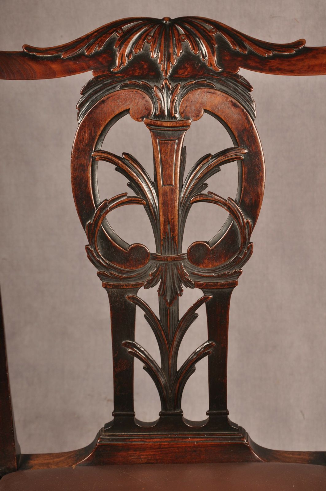 Fine 18th Century Mahogany Chippendale Armchair photo furniture