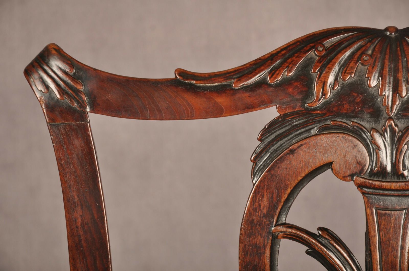 Fine 18th Century Mahogany Chippendale Armchair photo Furniture