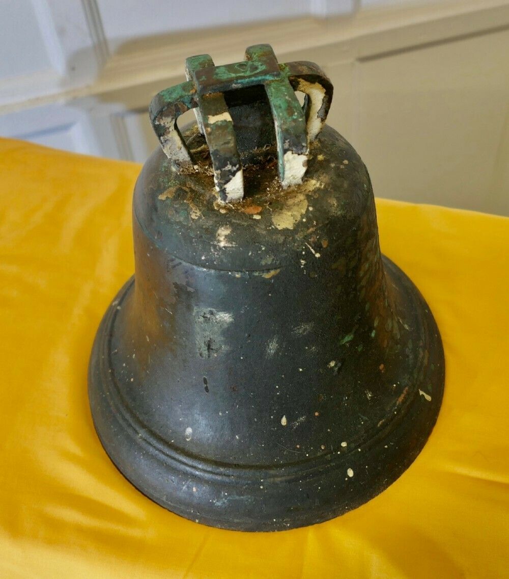 Heavy Bronze Bell, Tower Bell photo furniture