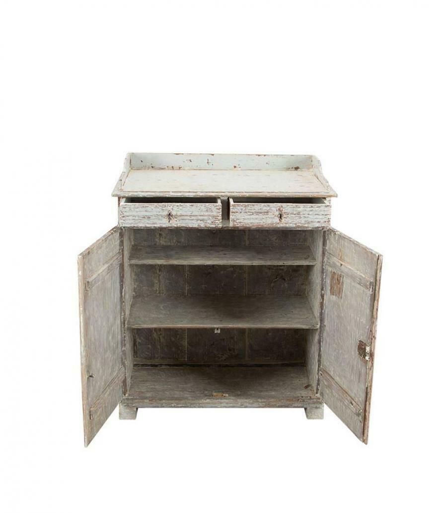 18th Century Swedish Reeded Buffet photo for sale