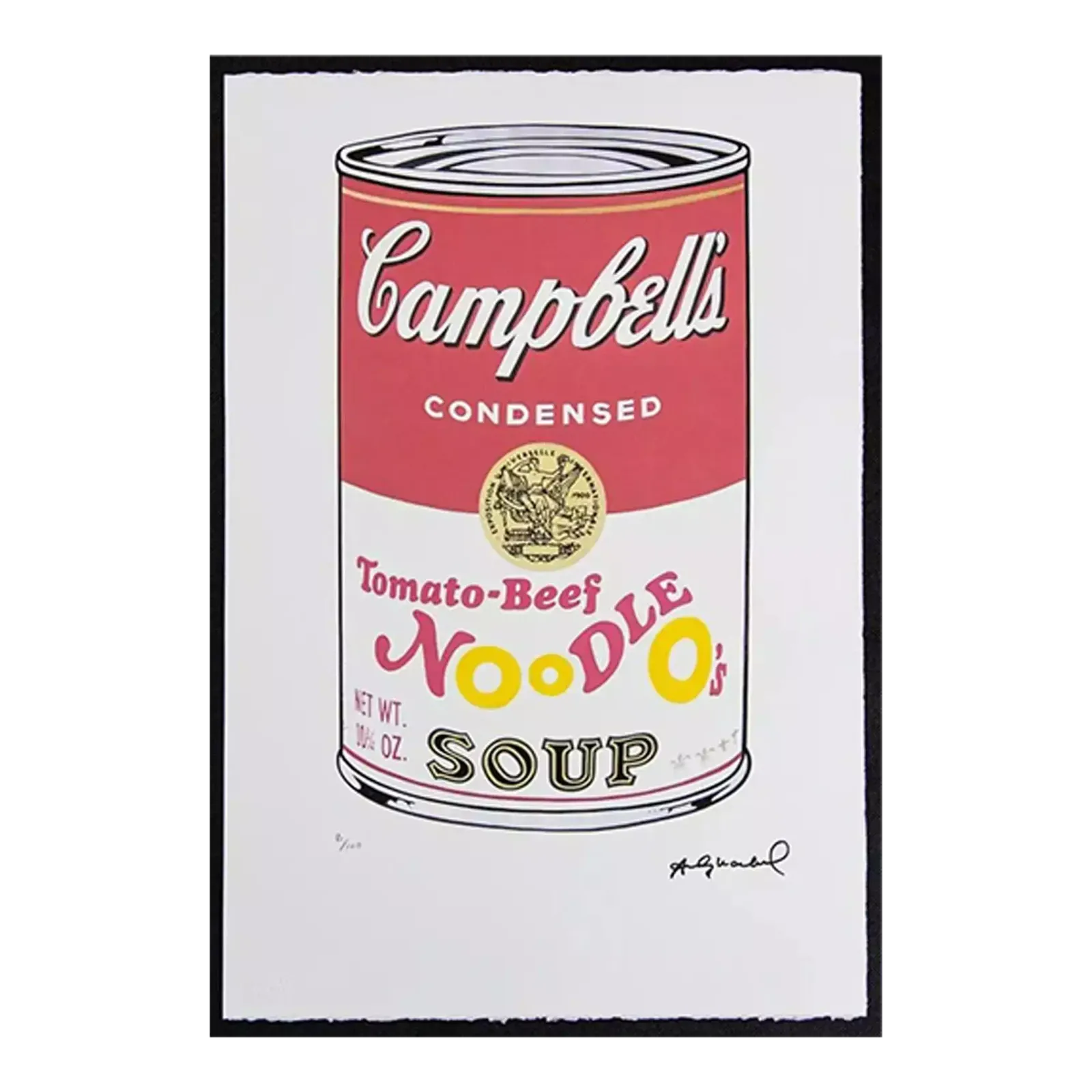 1986 Carnegie Museum Of Art After Andy Warhol "Campbell's Soup II" Lithograph