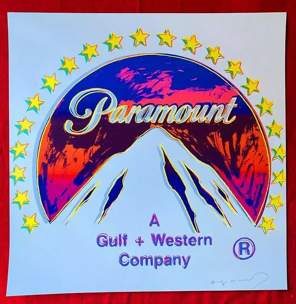 1986 Carnegie Museum Of Art After Andy Warhol   Paramount Lithograph photo for sale
