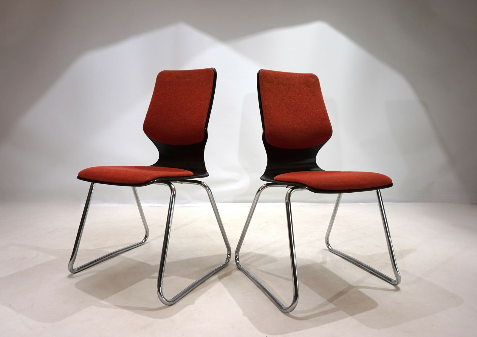 photo for sale Flötotto Set Of 2 Pagwood Chairs By Elmar Flötotto