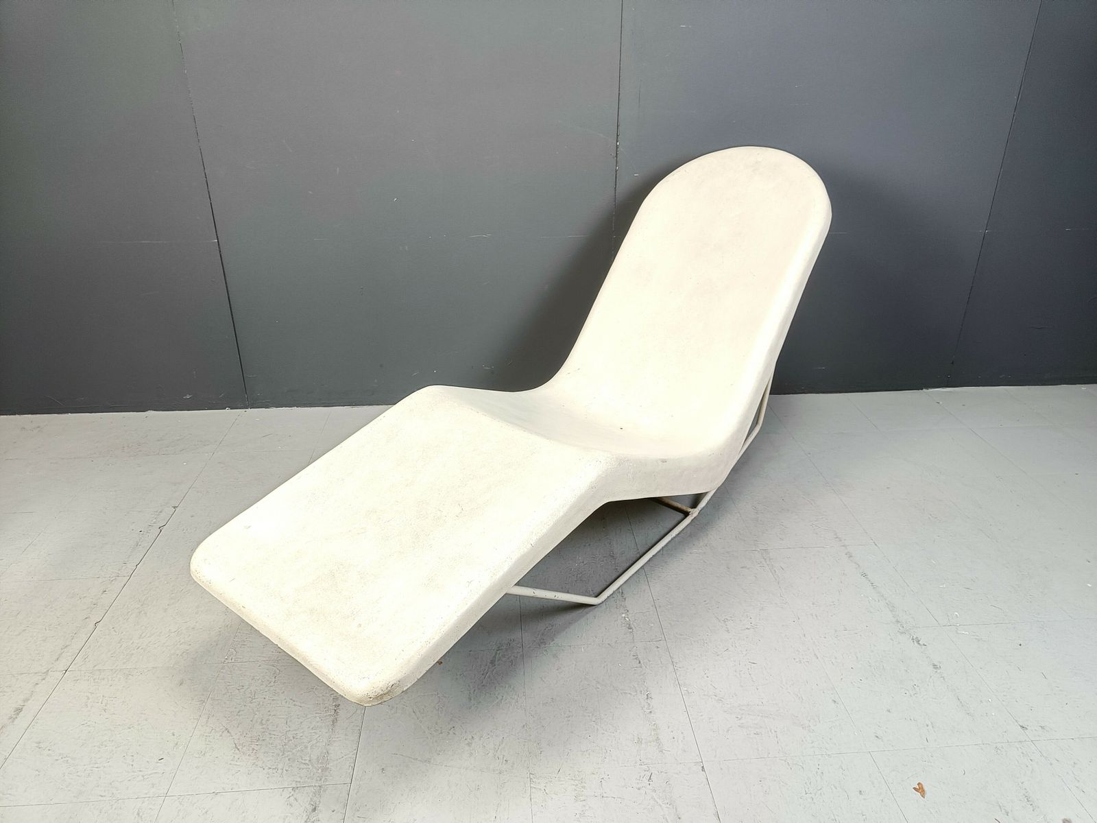 Mid Century Fiberglass Chaise Longue, 1960s photo for sale