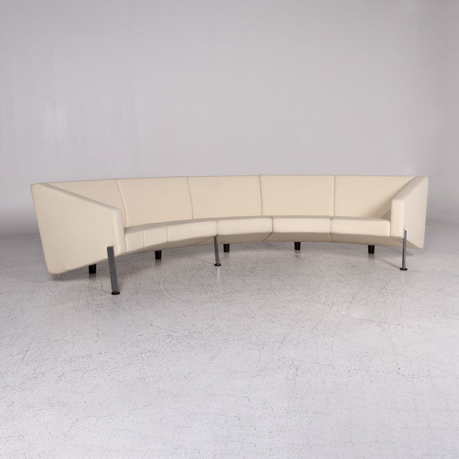 Fritz Hansen Decision Fabric Corner Sofa Cream photo for sale