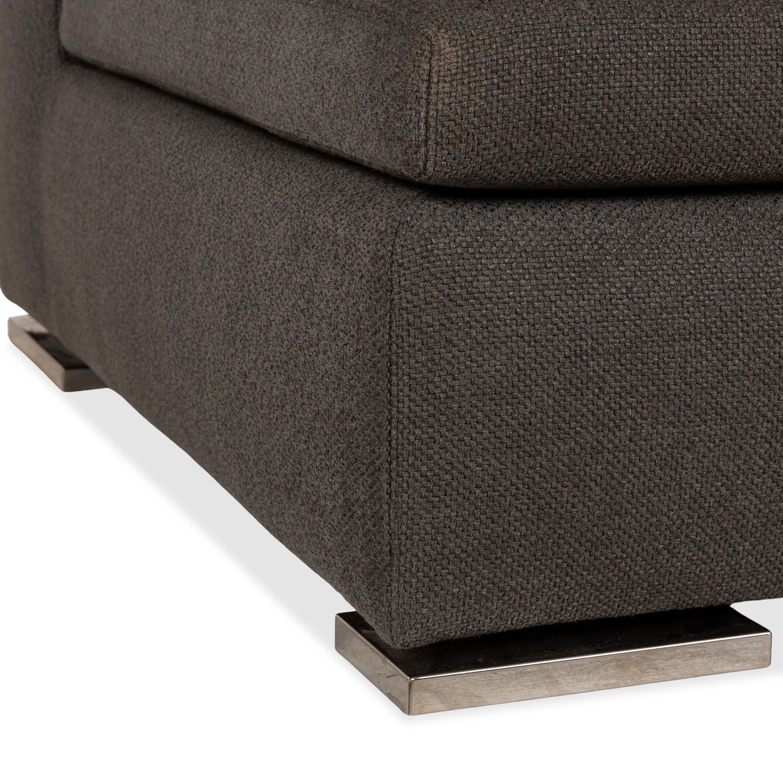 Canapé 2 places Minotti Moore en tissu gris photo for sale