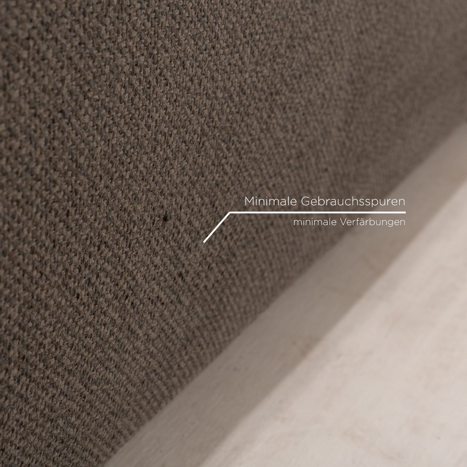 Canapé 2 places Minotti Moore en tissu gris photo 1721.0