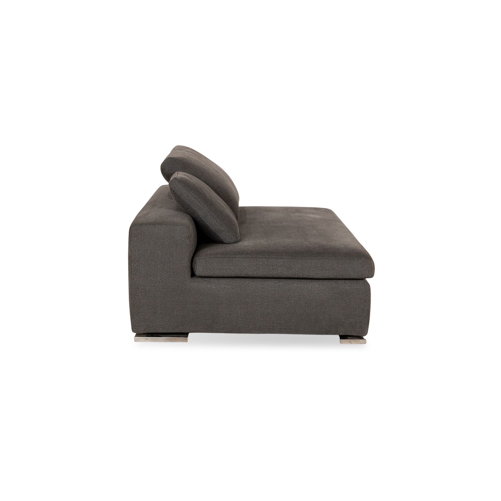 Canapé 2 places Minotti Moore en tissu gris photo vintage