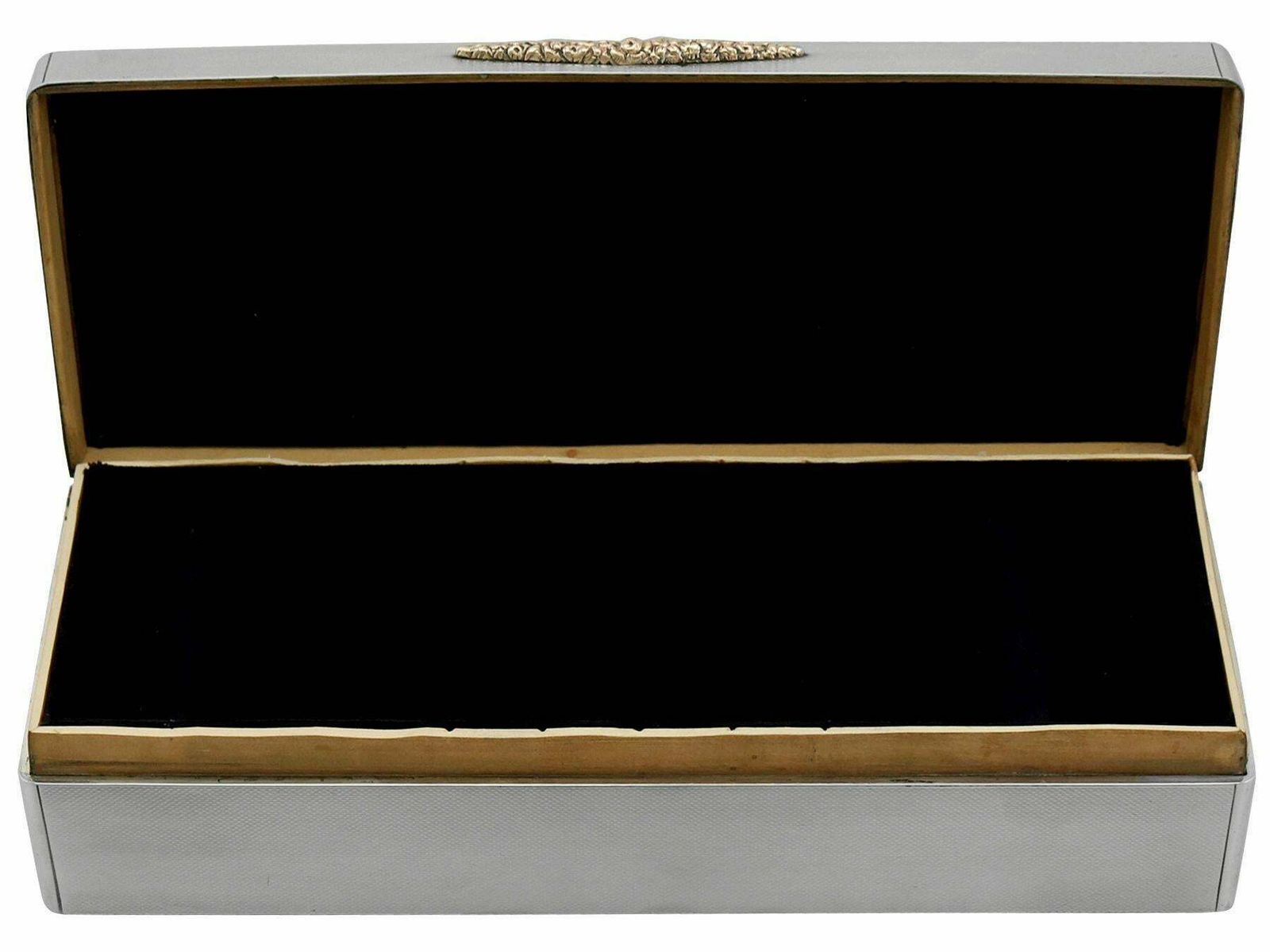 Sterling Silver Jewelry Box By S J Rose & Son photo 1595.0