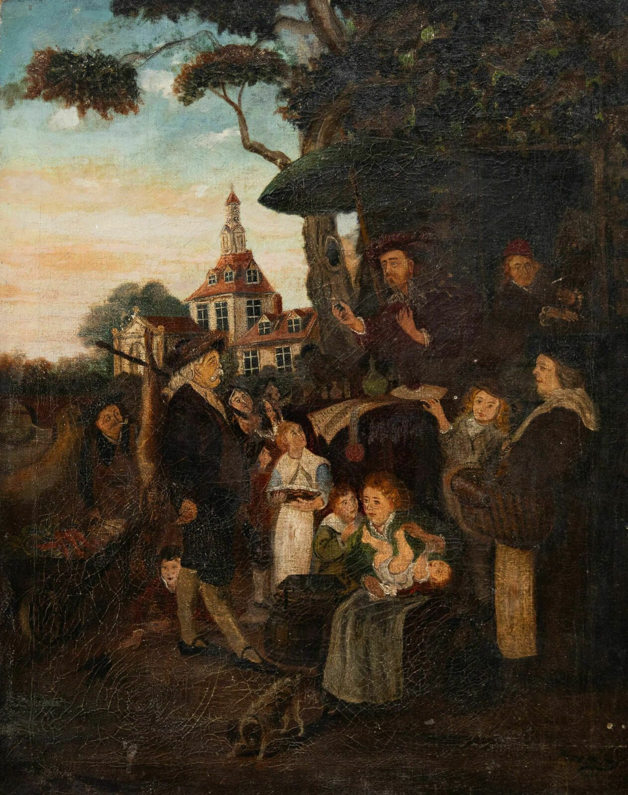 19th Century Oil   The Apothecary