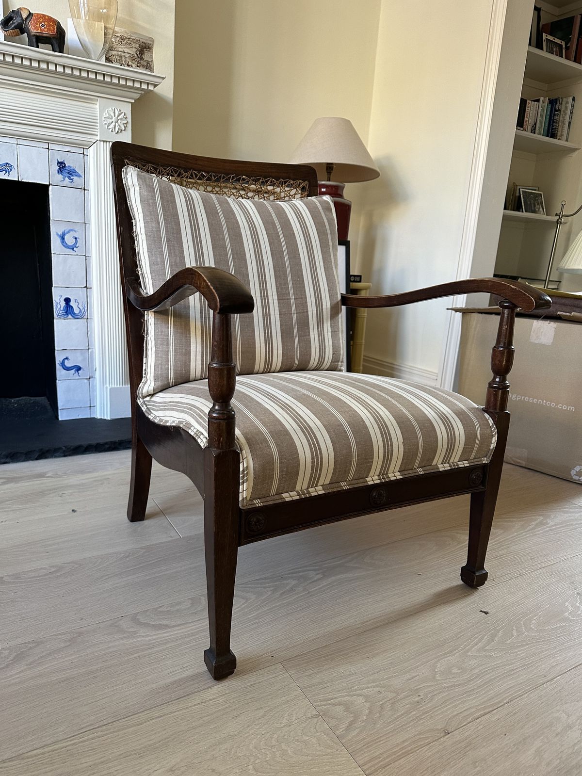 Upholstered Victorian Arts And Crafts Chair photo Furniture