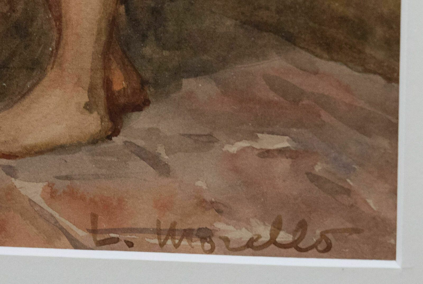 Leonardo Morello   Italian School Early 19th Century Watercolour, Dressing Up photo vinterior
