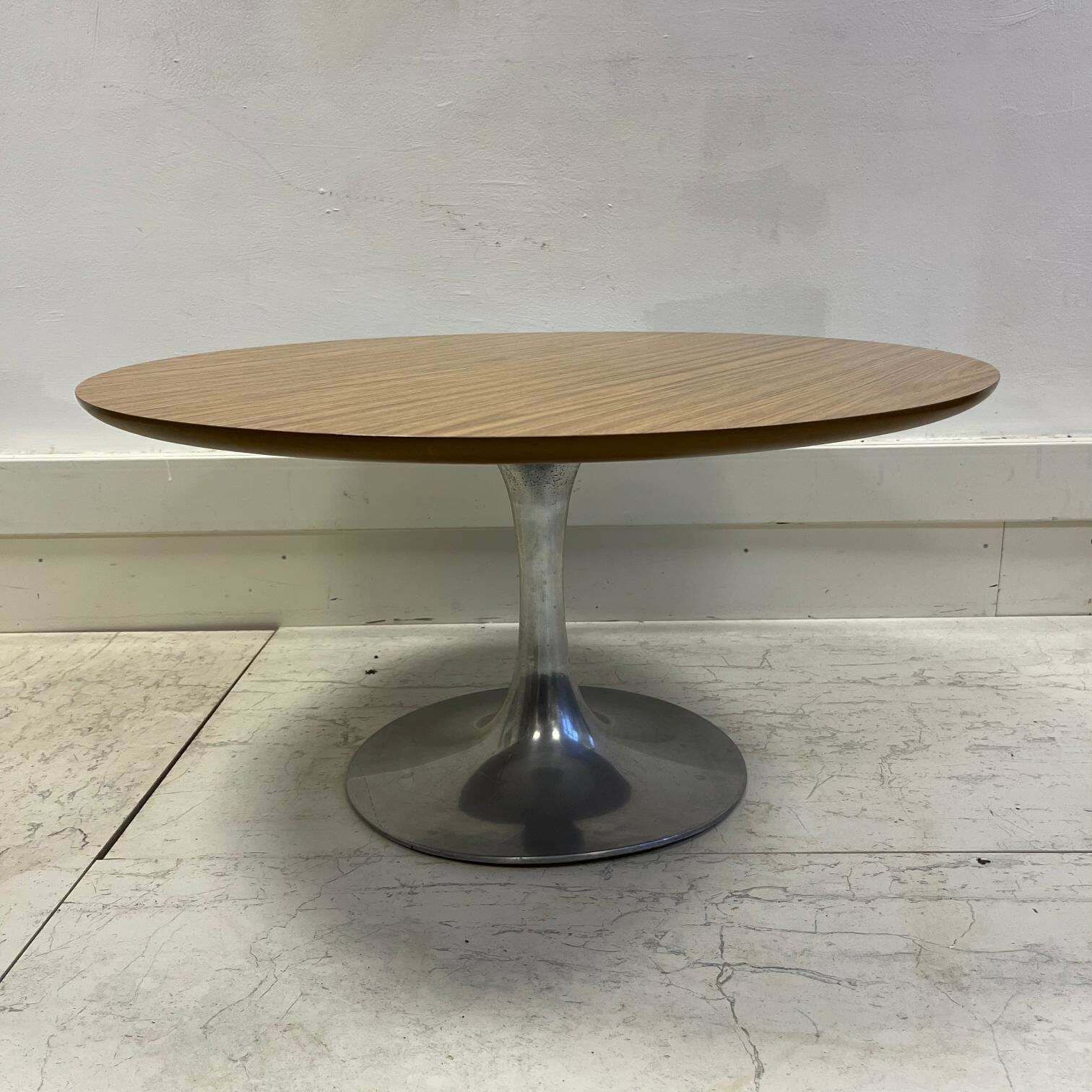 Maurice Burke For Arkana Tulip Table 1960s Round Table photo vintage
