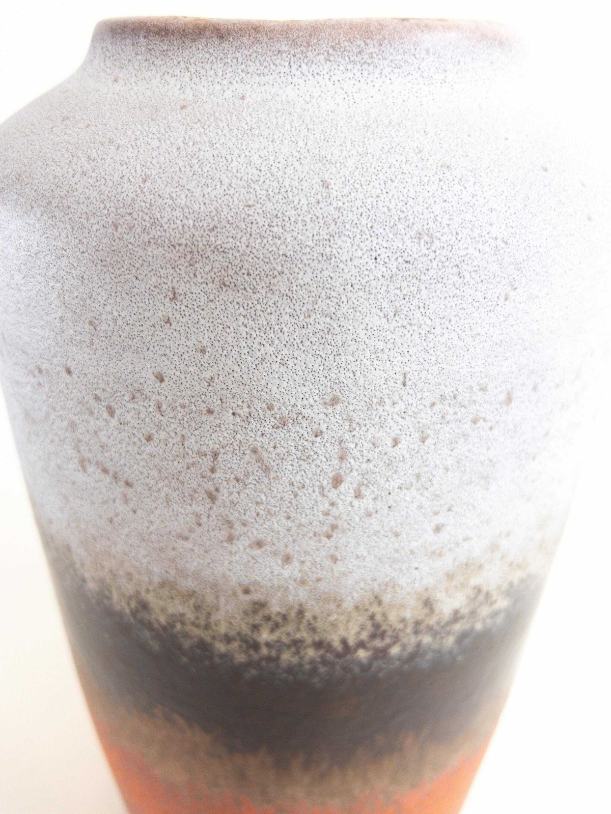 Xl Tall Scheurich Floor Vase   Foamy Fat Lava West German Pottery Vase   Scheurich West Germany 517 38 photo buy