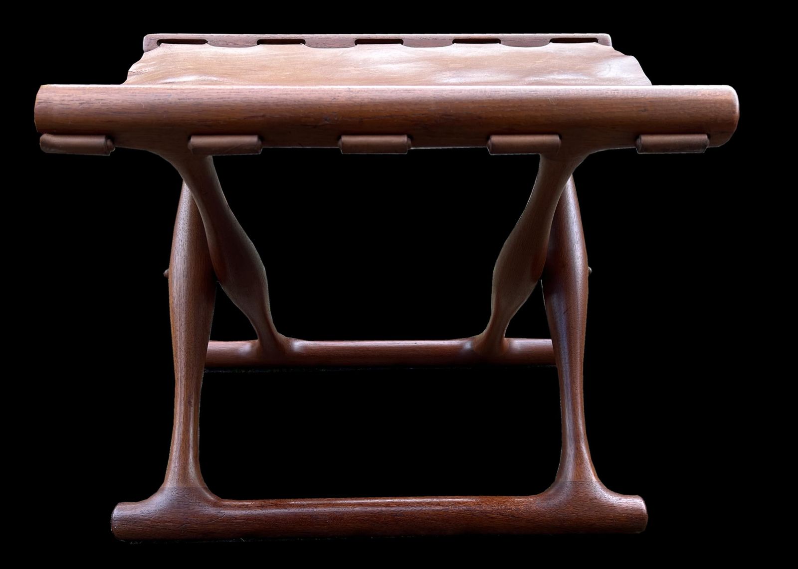 Folding 'Gold Hill' Stool By Poul Hundevad photo for sale