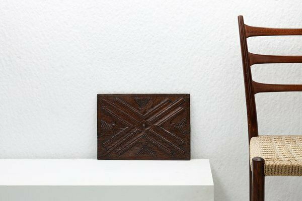 16th Century Gothic Sculpted Oak Panel, Belgium photo furniture