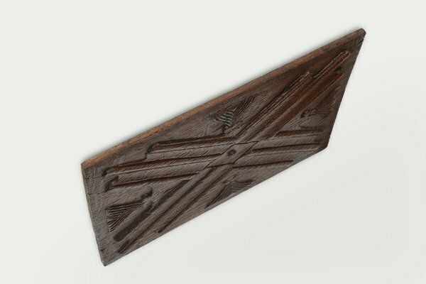 photo furniture 16th Century Gothic Sculpted Oak Panel, Belgium