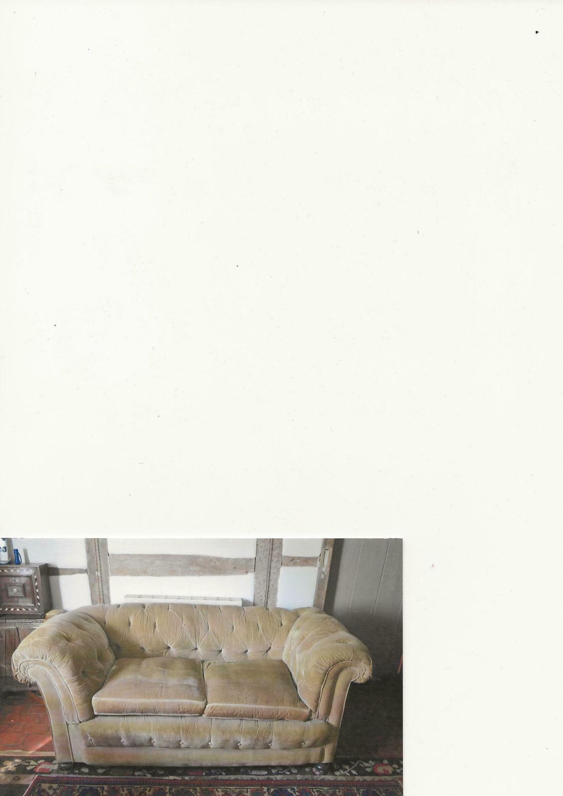 Victorian Chesterfield Sofa, 1800s photo Furniture