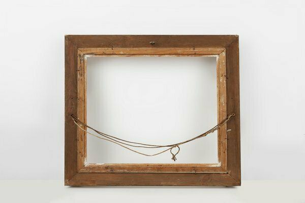 photo for sale Baroque Gilded Painting Frame In Wood, France, 1900s