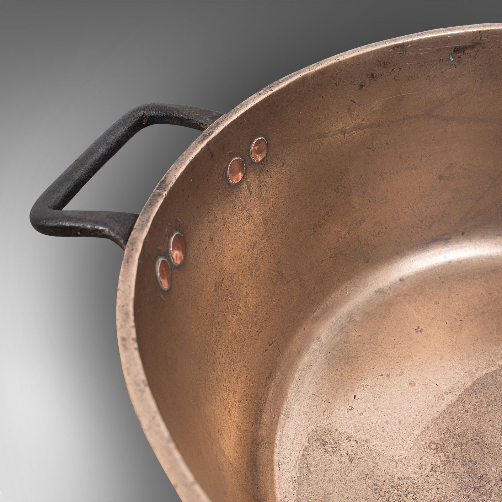photo for sale Antique Jam Pan, English, Bronze, Preserves Cooking Pot, Late 18th C, Circa 1800