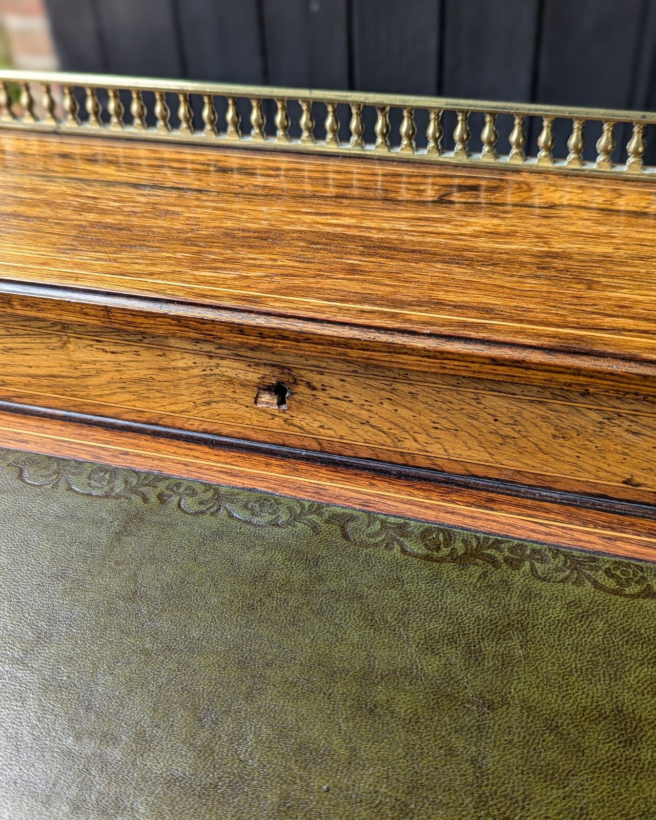 photo for sale Antique Ladies Desk (Delivery Available) Bonheur Du Jour C1882 Rosewood