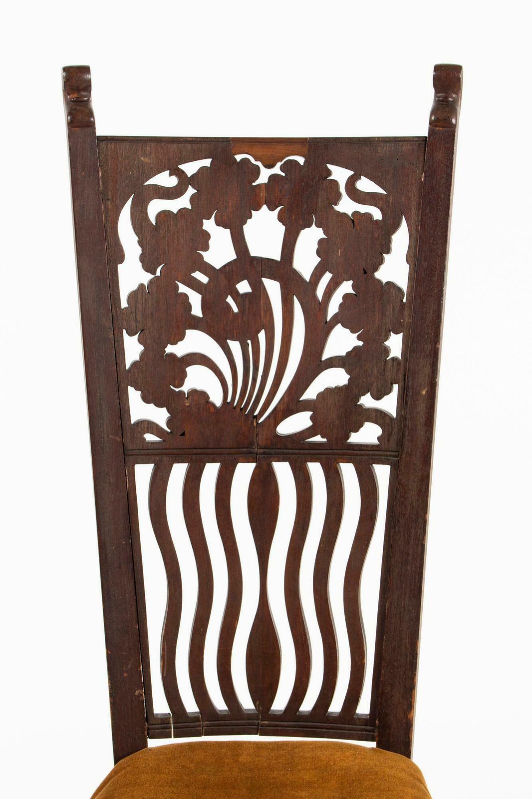 Furniture Unique Rippl Rónai József Art Nouveau Chairs, Circa 1900s photo