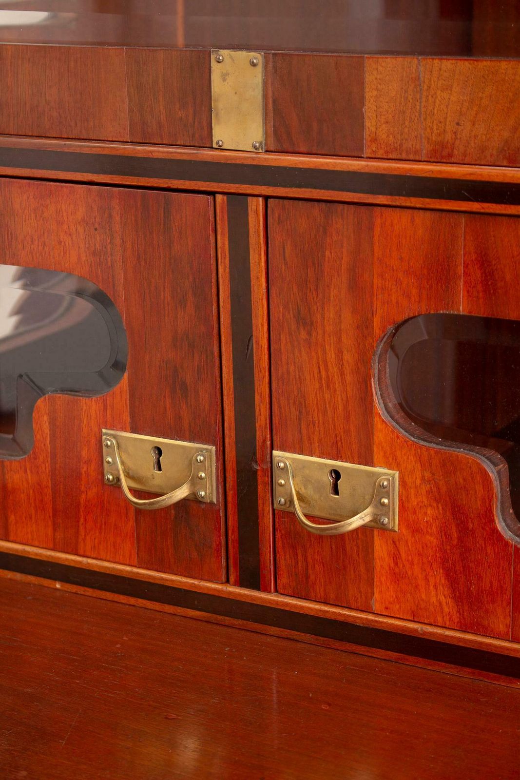 August Ungethüm Art Nouveau Mahogany Cabinet, Ca. 1905 photo buy