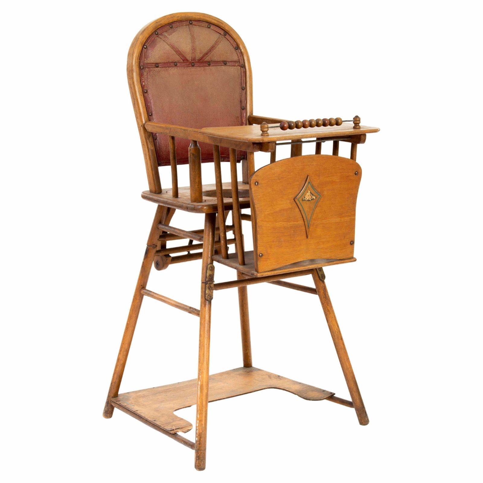 Antique Beechwood Children's Chair