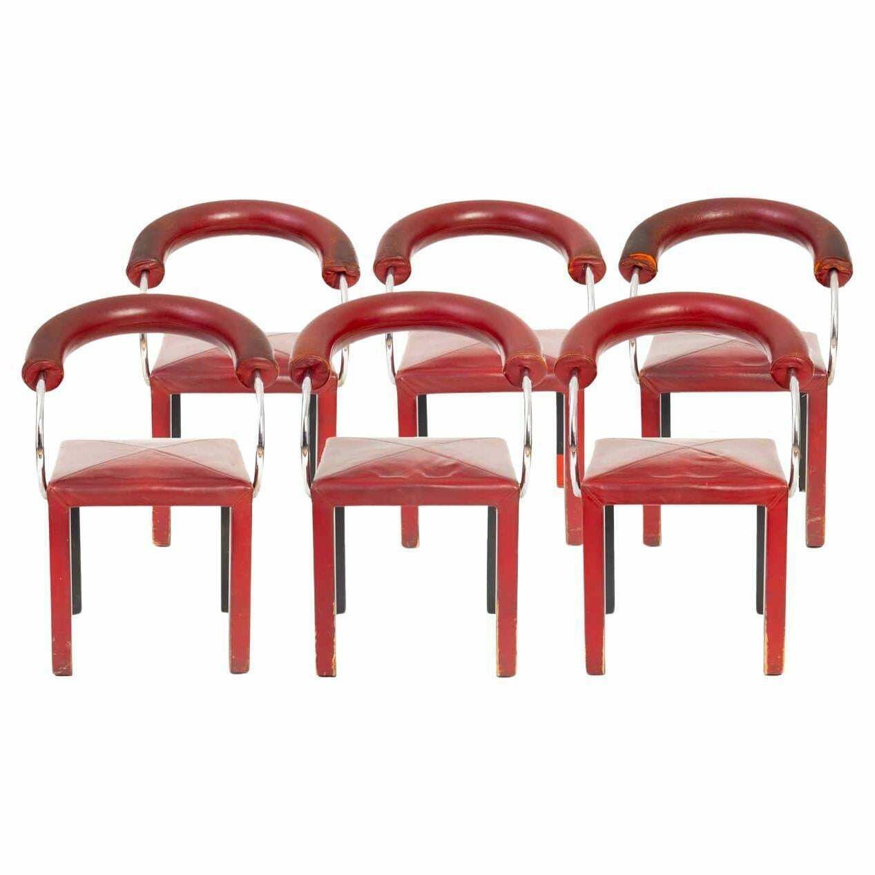 B & B Italia Armchair Set By Paolo Piva (6 Pieces)