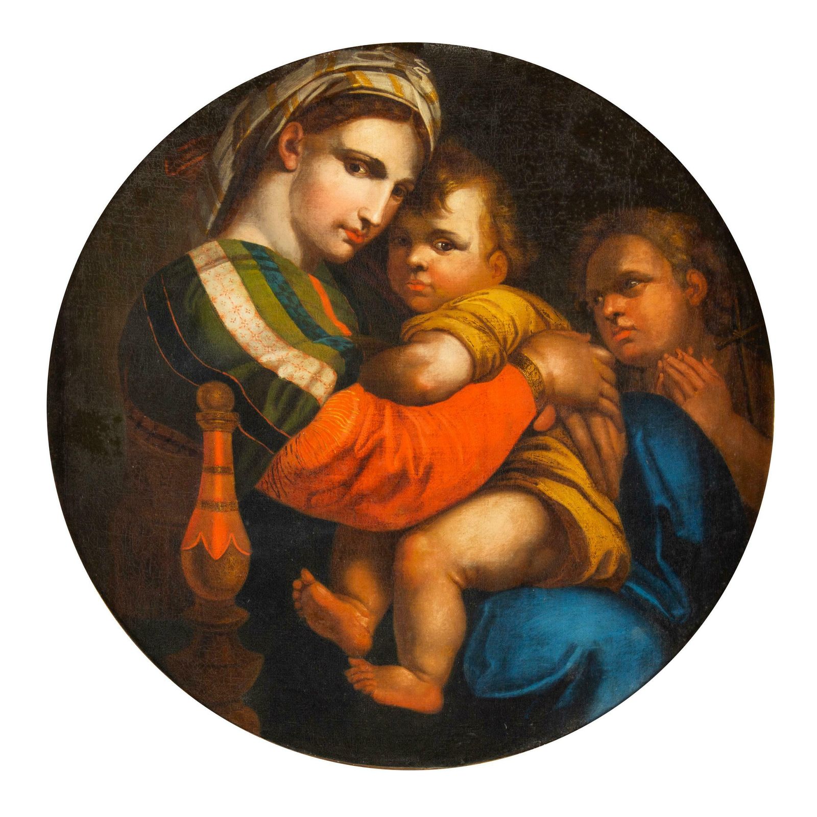 Madonna Della Sedia, After Raffaello Santi, 19th Century photo furniture