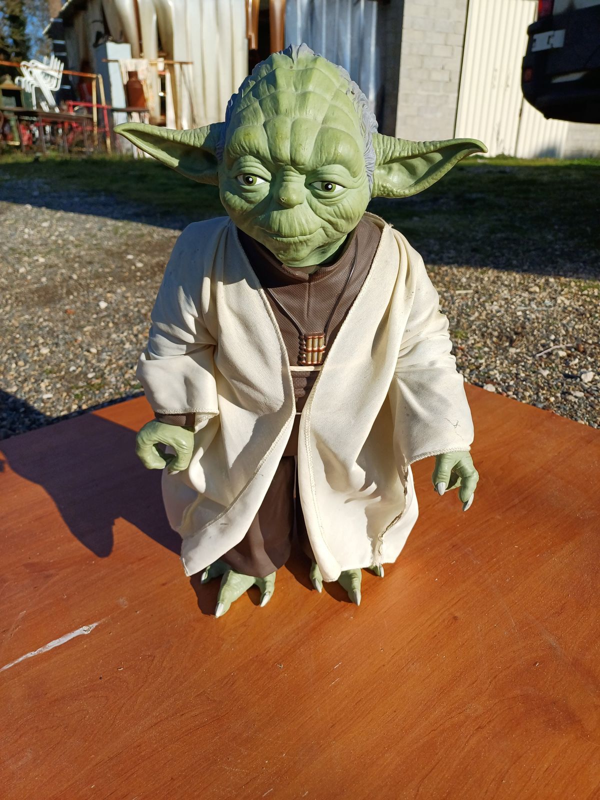 Large Size Figurine Of Obiwan Kenobi Height: 45 Cm photo furniture