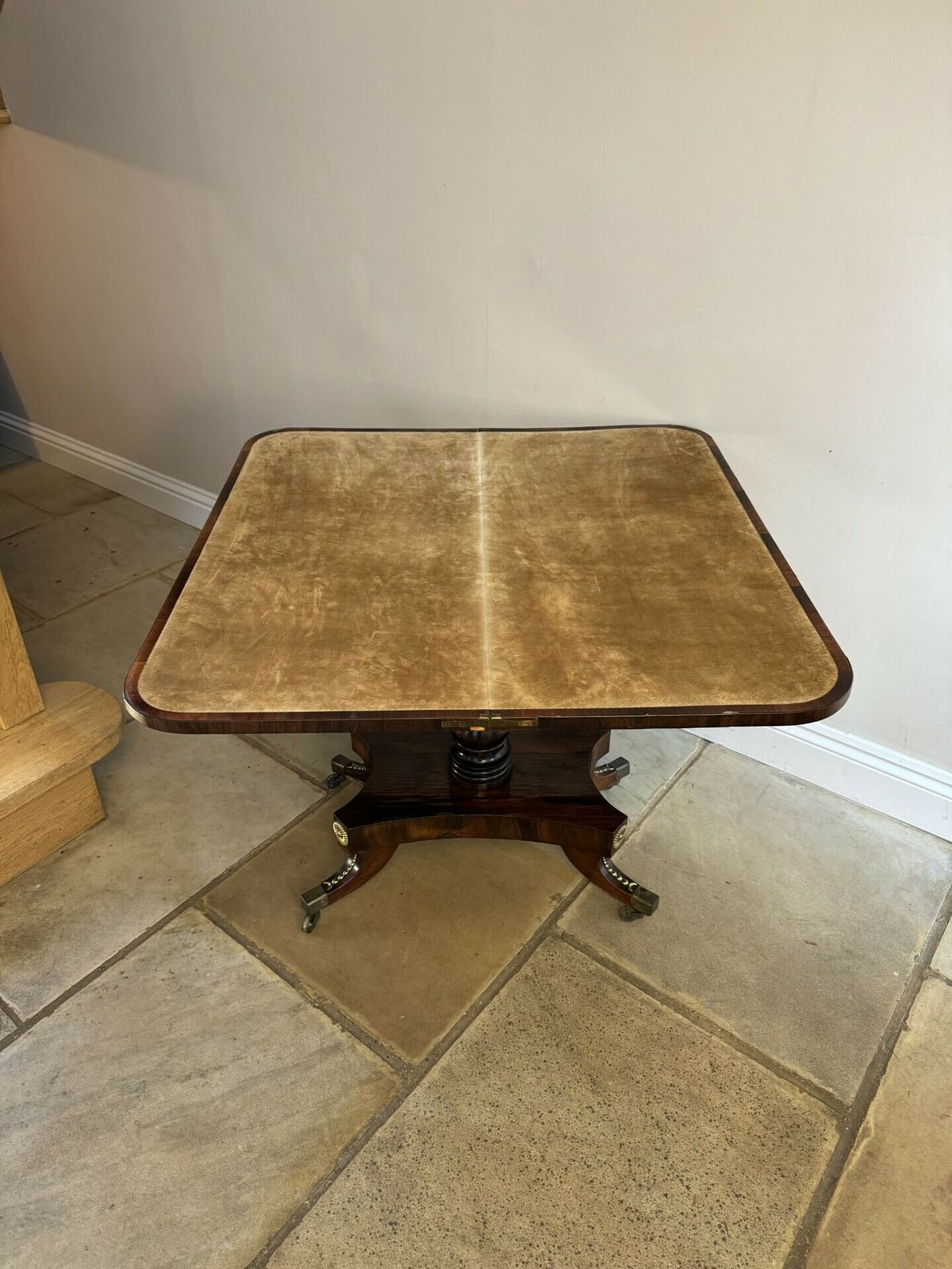 Pair Of Antique Regency Outstanding Quality Rosewood Card Tables photo 5850.0