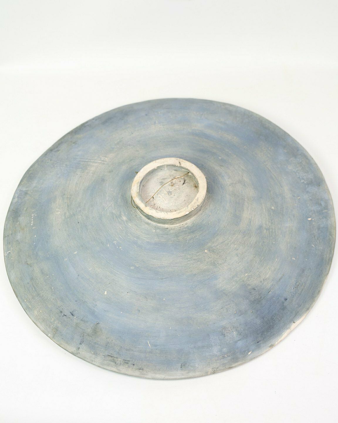 Unique Ceramic Dish With Motif Of Boats Sailing Under A Moonlit Sky By Jeppe Hagedorn Olsen (1929–2011) photo vintage