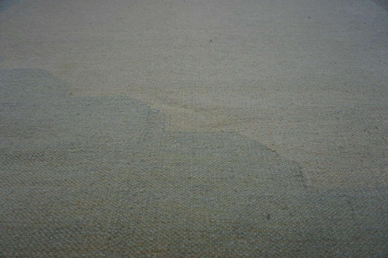 photo furniture Handmade Vintage Indian Dhurrie Kilim Rug 8.4' X 9.6', 1970s