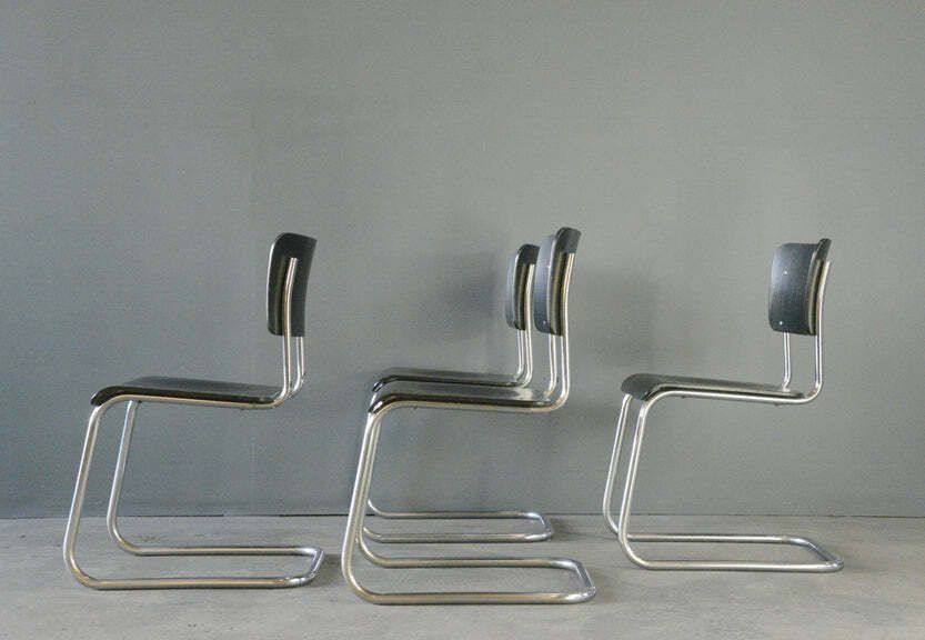 Bauhaus Cantilever Chairs By Pohlschröder Circa 1930s photo buy