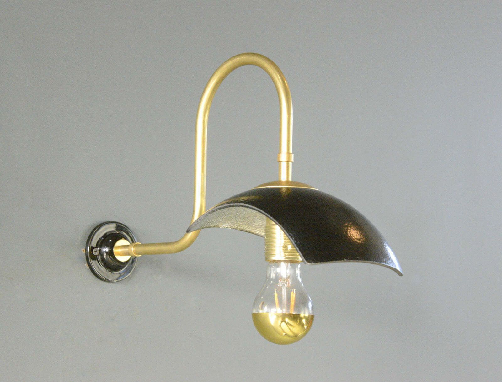 Wall Mounted Mercury Lights By Strand London Circa 1930s